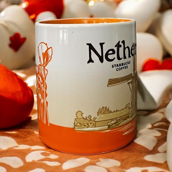 Starbucks Netherlands Mug 16oz Global Icon City Collector Series 2014 – EUC - Picture 3 of 6